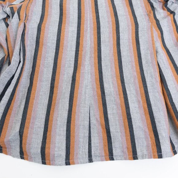 Isabel Marant Étoile Blouse Striped Button Down Shirt Boho FR 36 - Picture 11 of 16